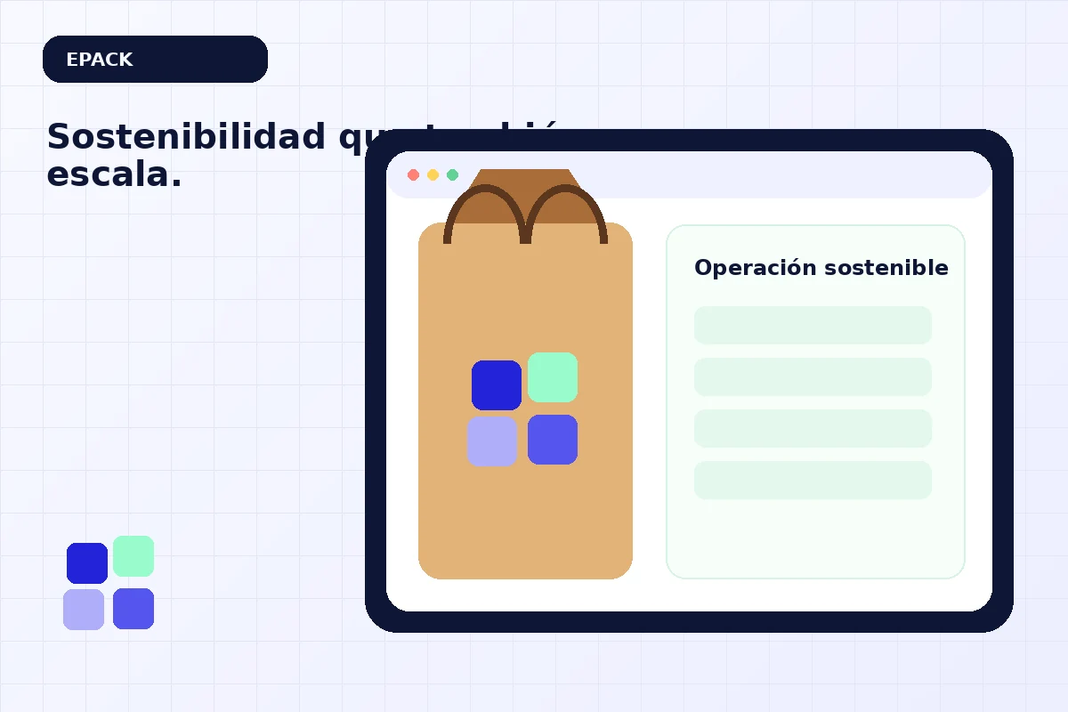 EPACK: empaques biodegradables, sostenibilidad e innovación comercial