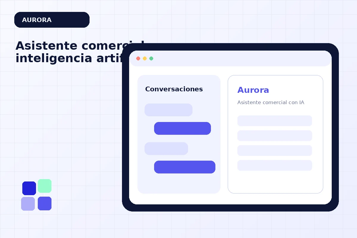 Aurora, asistente comercial con inteligencia artificial